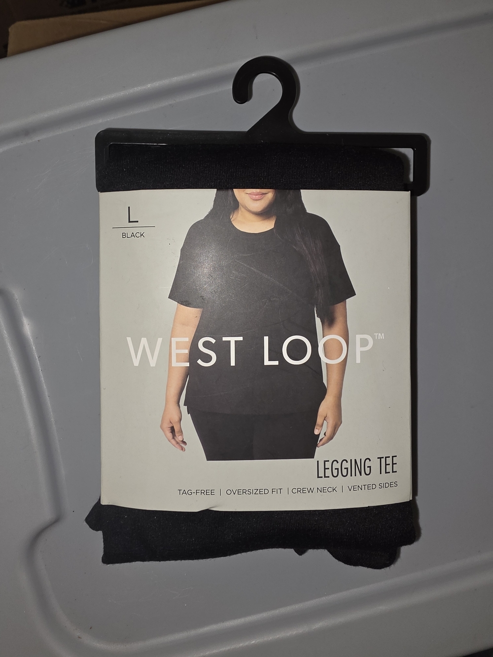 west loop Legging Tee - Black